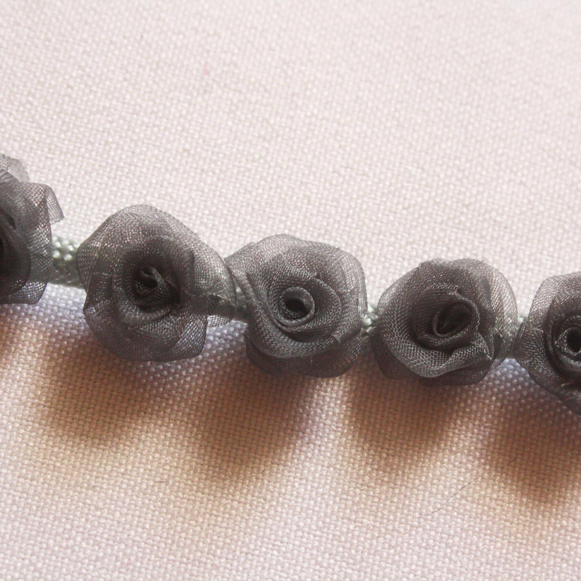 Fita Flor Organza